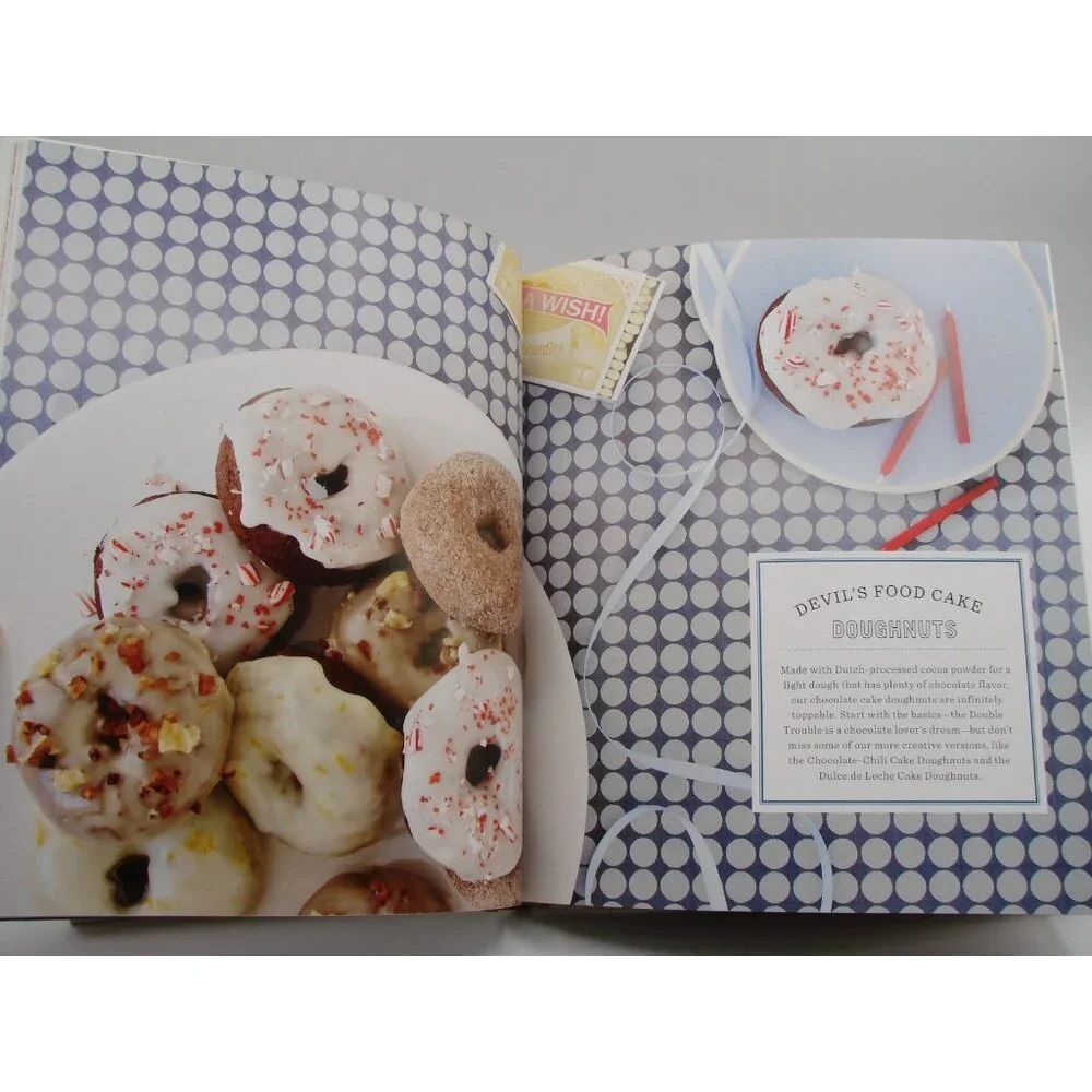 Set 2 Secrets & Recipe Books Doughnuts and Hand-Forged Doughnuts Home Baker Book